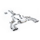 Sistemi di scarico Milltek Milltek GPF-back exhaust for BMW X4 X4M/X4M Comp 3.0 (G02) (GPF) 2022+ - Titanium tips | race-shop.it