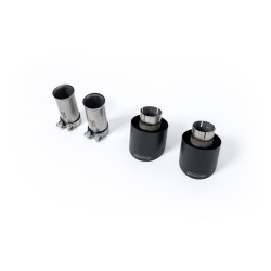 Milltek Exhaust tips for RAM 1500 TRX 6.2L Supercharged (non-GPF) 2021-2024 - Cerakote black tips