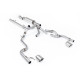 Sistemi di scarico Milltek Milltek Cat-back exhaust resonated for Ford F150 SuperCrew Tremor 5.0 V8 (non-GPF) 2021+ - Brushed titanium tips | race-shop.it