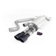 Milltek Cat-back exhaust for Ford Fiesta Mk8 & Mk8.5 ST 1.5 EcoBoost 200PS (non-GPF) 2020+ - Twin Cerakote black tips