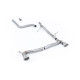 Sistemi di scarico Milltek Milltek GPF-back exhaust (louder) for Ford Fiesta Mk8 1.0T EcoBoost ST-Line 3 & 5 Door (GPF) 2019+ - Polished tips | race-shop.it