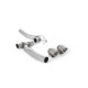 Milltek Upgrade Kits for Ford Fiesta Mk8 1.0T EcoBoost ST-Line 3 & 5 Door (GPF) 2020+ - Brushed titanium tips
