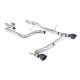 Sistemi di scarico Milltek Milltek GPF-back exhaust (louder) Cerakote black tips for Ford Fiesta Mk8 1.0T EcoBoost ST-Line 3 & 5 Door (GPF) 2020+ | race-shop.it