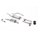 Sistemi di scarico Milltek Milltek Cat-back exhaust resonated for Ford Fiesta MK8 ST-Line 3 & 5 Door (non-GPF) 2017-2019 - Cerakote black tips | race-shop.it
