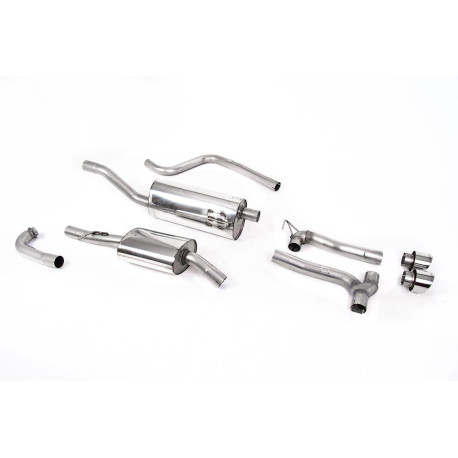 Sistemi di scarico Milltek Milltek Cat-back exhaust resonated for Ford Fiesta MK8 ST-Line 3 & 5 Door (non-GPF) 2017-2019 - Polished tips | race-shop.it