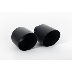 Milltek Cat-back exhaust (loudest) non-valved for Honda Civic Type R 2.0 i-VTEC (FL5) (non-GPF) 2022+ - Cerakote black tips