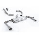 Milltek GPF-back exhaust for Kia Ceed GT 1.6 Turbo 2021+ - Brushed titanium tips