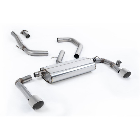 Sistemi di scarico Milltek Milltek GPF-back exhaust for Kia Ceed GT 1.6 Turbo 2021+ - Brushed titanium tips | race-shop.it