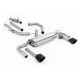 Sistemi di scarico Milltek Milltek Cat-back exhaust non-resonated valved for Hyundai Elantra N 2.0L Turbo 275hp 2021+ - Cerakote black tips | race-shop.it