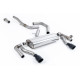 Milltek GPF-back exhaust for Kia Proceed GT 1.6 Turbo 2019+ - Dual Cerakote black tips