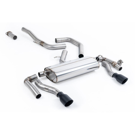 Sistemi di scarico Milltek Milltek GPF-back exhaust for Kia Proceed GT 1.6 Turbo 2019+ - Dual Cerakote black tips | race-shop.it