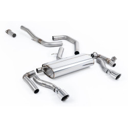 Milltek GPF-back exhaust for Kia Proceed GT 1.6 Turbo 2019+ - Dual polished tips