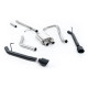 Sistemi di scarico Milltek Milltek Cat-back exhaust for Jeep Gladiator 3.6 V6 (non-GPF) 2020+ - Cerakote black tips | race-shop.it