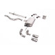 Sistemi di scarico Milltek Milltek GPF-back exhaust (louder) for Land Rover Defender 110 3.0 I6 P400 (non-GPF) 2020+ - Quad titanium tips | race-shop.it