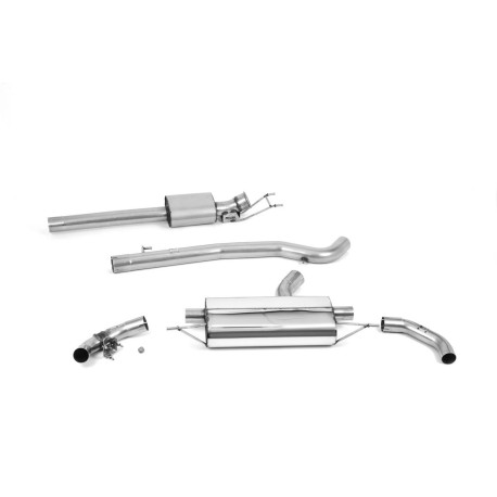 Sistemi di scarico Milltek Milltek GPF-back exhaust for Mercedes A45 & A45S AMG 2.0 Turbo (non-GPF) 2019-2021 - Resonated | race-shop.it