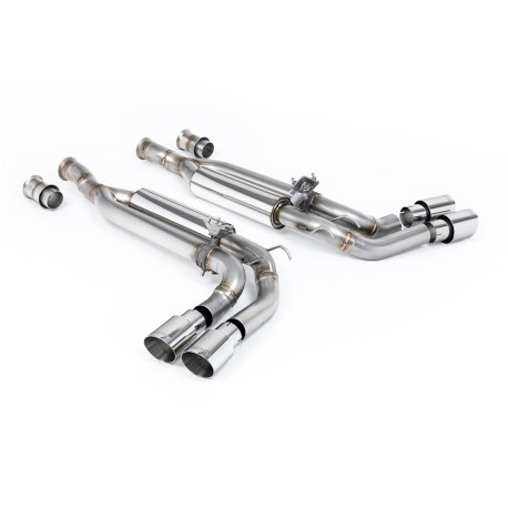 Sistemi di scarico Milltek Milltek Cat-back exhaust valved for Mercedes G63 4.0 Bi-Turbo V8 (W463) (non-GPF) 2019-2024 - Polished tips | race-shop.it