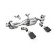 Milltek GPF-back exhaust for Porsche Boxster 718 GTS & Spyder 4.0 (GPF, Manual) 2020+ - Carbon tips