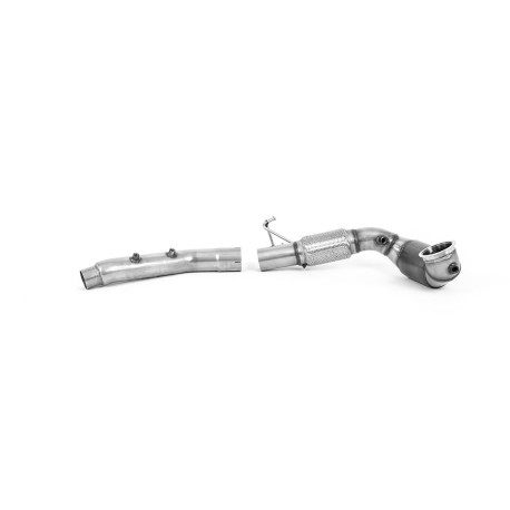 Sistemi di scarico Milltek Milltek Large-bore downpipe with sports cat for Seat Cupra Formentor 2.0TSI 245ps (GPF, race cat, for OE system) 2022+ | race-shop.it