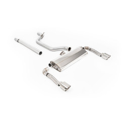 Milltek GPF-back exhaust for Seat Leon Cupra Leon 2.0TSI 245ps (GPF) 2022+ - Polished tips