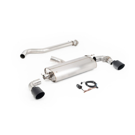 Sistemi di scarico Milltek Milltek GPF-back exhaust valved for Toyota Yaris Gen 2 2024+ - Cerakote black tips | race-shop.it