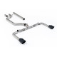 Sistemi di scarico Milltek Milltek GPF-back exhaust (loudest) for Volkswagen Golf Mk8.5 GTi Clubsport (GPF) 2024+ - Cerakote tips | race-shop.it