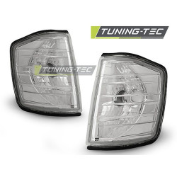 INDICATORI DI DIREZIONE ANTERIORI CHROME per MERCEDES W201/190 12.82-05.93