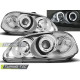 Fari TUNING-TEC fari anteriori (Angel Eyes) per HONDA CIVIC 09.95-02.99 (2D/3D/4D, H1), cromo | race-shop.it