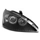 Fari TUNING-TEC fari anteriori (Angel Eyes) per FORD FOCUS 11.01-10.04 (H7), nero | race-shop.it