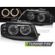 TUNING-TEC fari anteriori (Angel Eyes) per AUDI A3 8P 05.03-03.08 (H7), nero