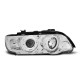 Fari TUNING-TEC fari anteriori (Angel Eyes) per BMW X5 E53 09.99-10.03 (H7/H1), cromo | race-shop.it