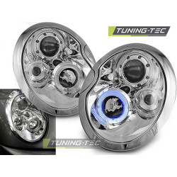 FARI ANGEL EYES CHROME per BMW MINI (COOPER) 01-04