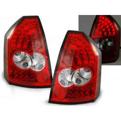 LED FANALI POSTERIORI CHRYSLER 300C 05-08 ROSSO BIANCO LED