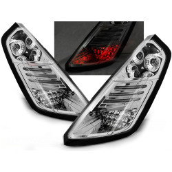 TUNING-TEC fanali posteriori a LED per FIAT GRANDE PUNTO 09.05-09, cromo