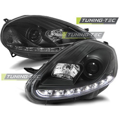 FARI FIAT GRANDE PUNTO 09.05-08 DAYLIGHT NERO