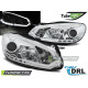 Fari TUNING-TEC fari anteriori (Tube Light, DRL) per VW GOLF 6 10.08-12 (H7/H1), cromo | race-shop.it