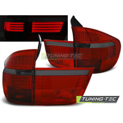 LED FANALI POSTERIORI ROSSO SFUMATO per BMW X5 E70 03.07-05.10