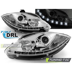 FARI TRUE DRL CHROME per SEAT LEON ALTEA 09-12