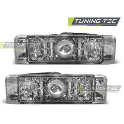 INDICATORI DI DIREZIONE ANTERIORI CHROME per VW GOLF 1 2 / JETTA / POLO 86C