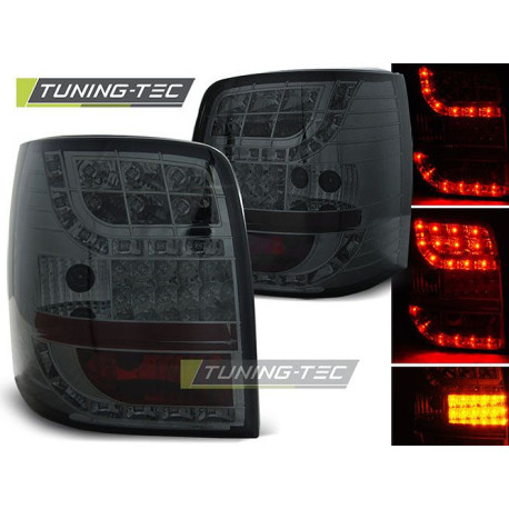 Fari TUNING-TEC fanali posteriori a LED (freccia a LED) per VW PASSAT B5 96-00 VARIANT, fumé | race-shop.it