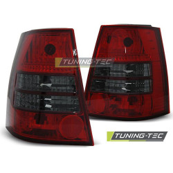 TUNING-TEC fanali posteriori per VW GOLF 4 / BORA 99-06 VARIANT, rosso-fumé