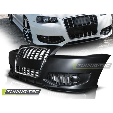 Body kit e accessori visivi TUNING-TEC paraurti anteriore (Sport) per AUDI A3 96-03, cromo | race-shop.it