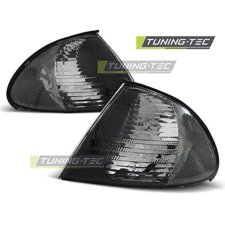 Fari TUNING-TEC frecce anteriori per BMW E46 05.98-08.01, fumé | race-shop.it