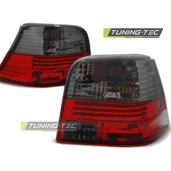 TUNING-TEC fanali posteriori per VW GOLF 4 09.97-09.03 (HATCHBACK), rosso-fumé