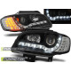 TUNING-TEC fari anteriori (DRL) per SEAT IBIZA/CORDOBA 09.99-03.02 (H1), nero, V2