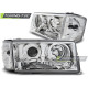 Fari TUNING-TEC fari anteriori per MERCEDES W201/190 12.82-05.93 (H7/H1), cromo | race-shop.it