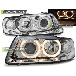 FARI ANGEL EYES CHROME per AUDI A3 09.00-05.03
