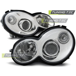 FARI CHROME per MERCEDES CL203 C-KLASA 00-04