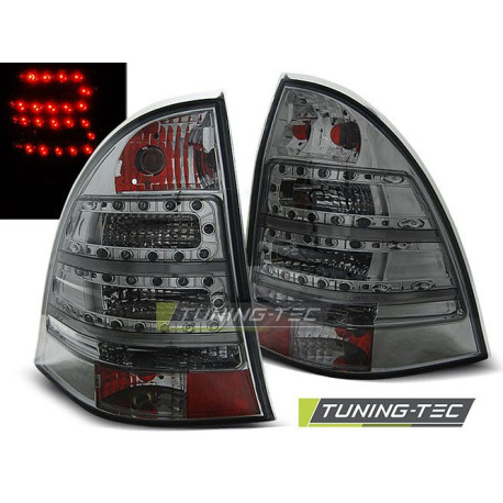 Fari TUNING-TEC fanali posteriori a LED per MERCEDES C-KLASA W203 KOMBI 00-07, fumé | race-shop.it