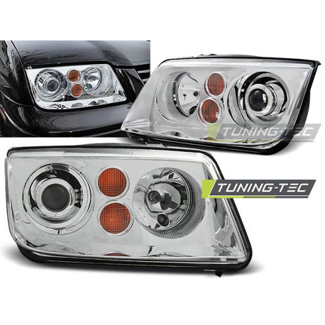 Fari TUNING-TEC fari anteriori per VW BORA 09.98-07.05 (H7), cromo | race-shop.it