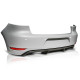 Body kit e accessori visivi TUNING-TEC paraurti posteriore (Sport) per VW GOLF 6 (scarico 1+1, per sensori di parcheggio) | race-shop.it